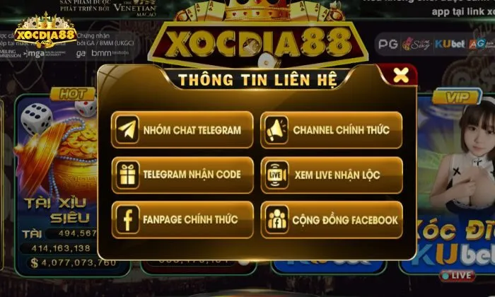 chăm sóc khách hàng xocdia88 Phương thức hỗ trợ đa dạng