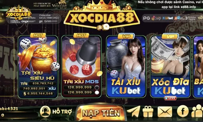 tải Xocdia88 máy tính Giới thiệu về xóc đĩa và giải thích xocdia88 là gì?